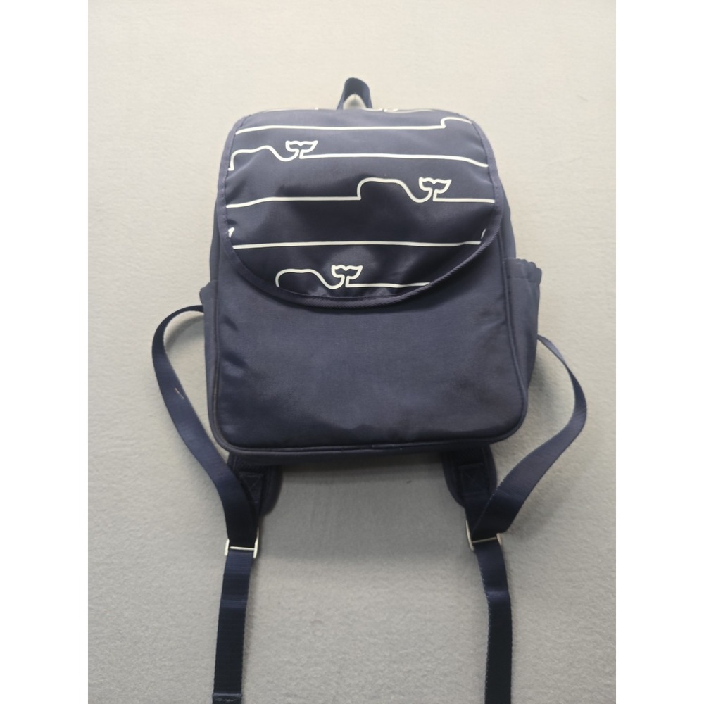 Vineyard Vines X Target Diaper Bag Backpack & Changing Pad Navy‎ Blue Whale Line